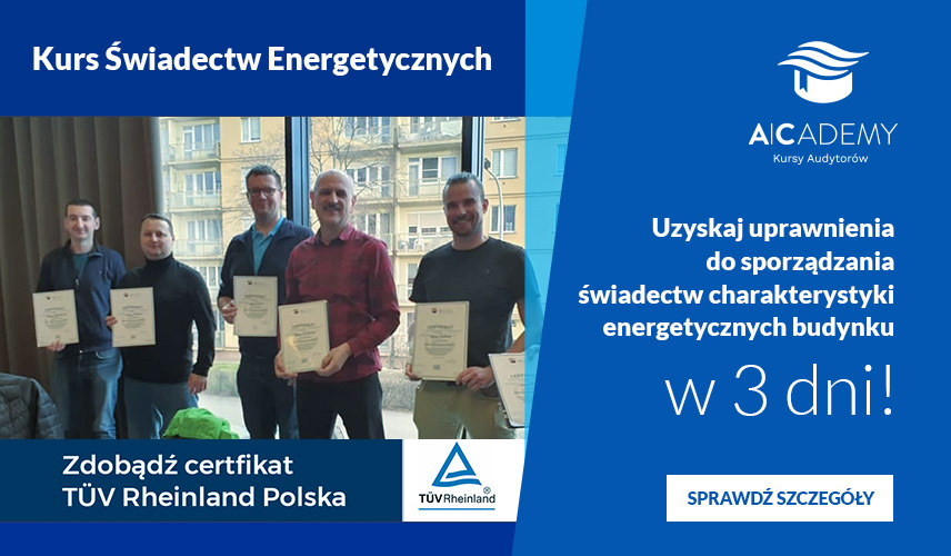 Kurs Świadectw Energetycznych